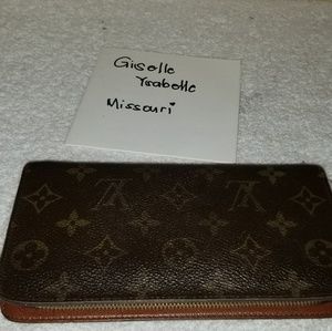 LV zippy long wallet authentic
